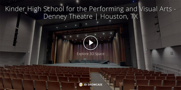 Kinder High School for the Performing and Visual Arts - Denney Theatre | Houston, TX