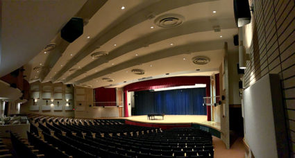 The Transcend® Active Acoustic System in VSU’s Whitehead Auditorium.
