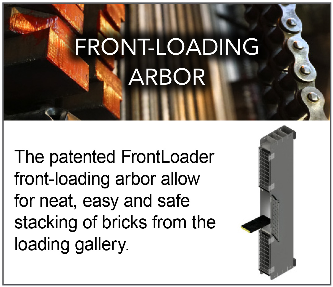 FRONT-LOADING ARBOR