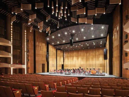 National Arts Centre's custom acoustical shell, our largest at the time