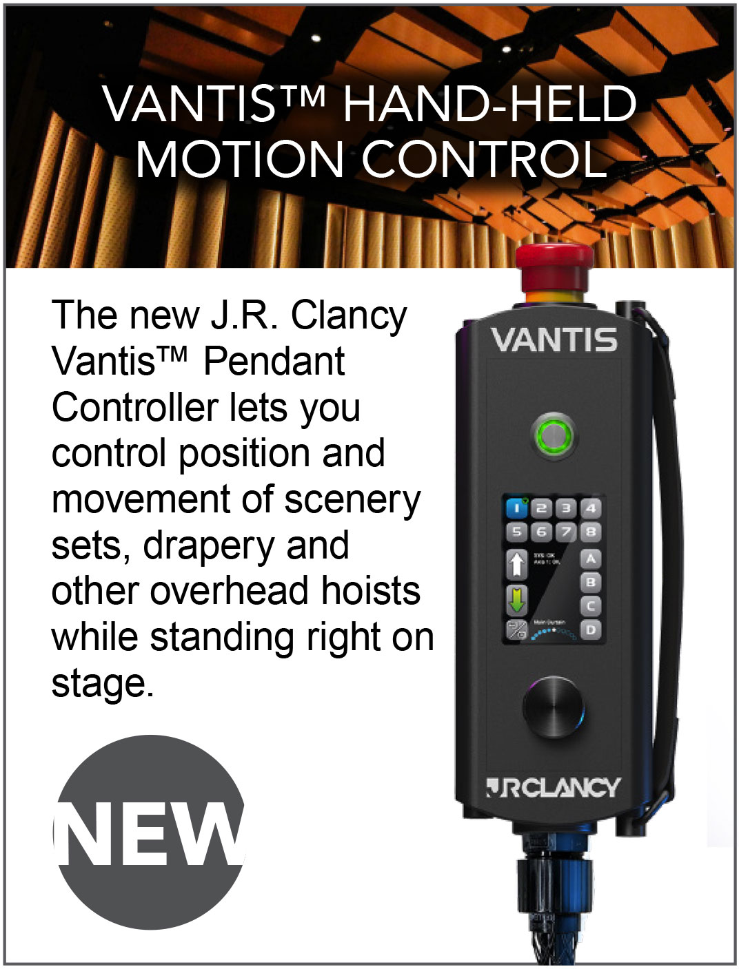 VANTIS™ HAND-HELD
MOTION CONTROL