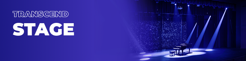 Transcend Stage active acoustics