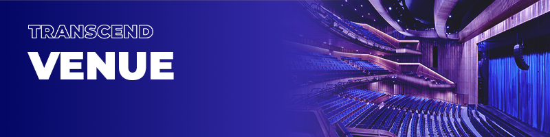 Transcend provides active acoustics for an entire venue.